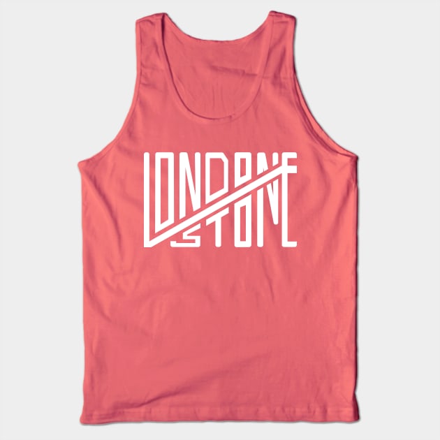 London Stone Cut Tank Top by London Stone